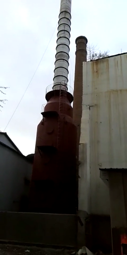 30T烟塔一体式脱硫除尘塔